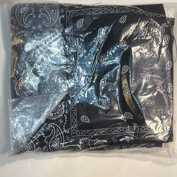 FBRK 2Tone Paisley Track Pants- NWT - Picture 4 of 5